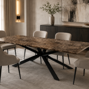 Emperador Dark Marmer Eettafel