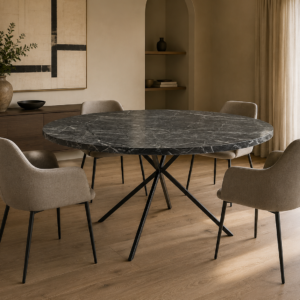 Grigio Carnico Marmer Eettafel