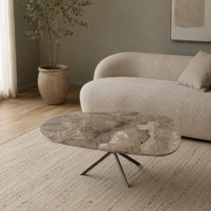 Camouflage Marmer Salontafel Organisch