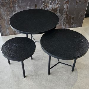 graniet-zwart-salontafel-set-rond