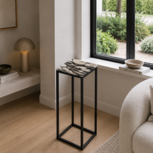 marmer-zuil-calacatta-black