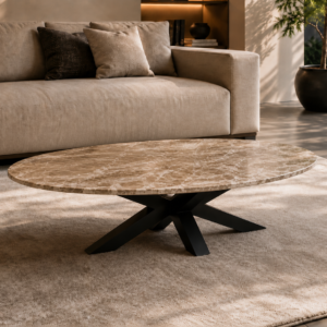Emperador light salontafel op maat