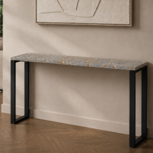 Blue roma kwartsiet sidetable op maat