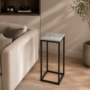 Blue roma kwartsiet zuil op maat