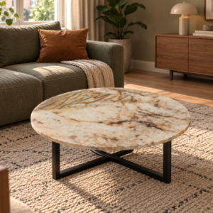 cristallo solaris kwartsiet salontafel