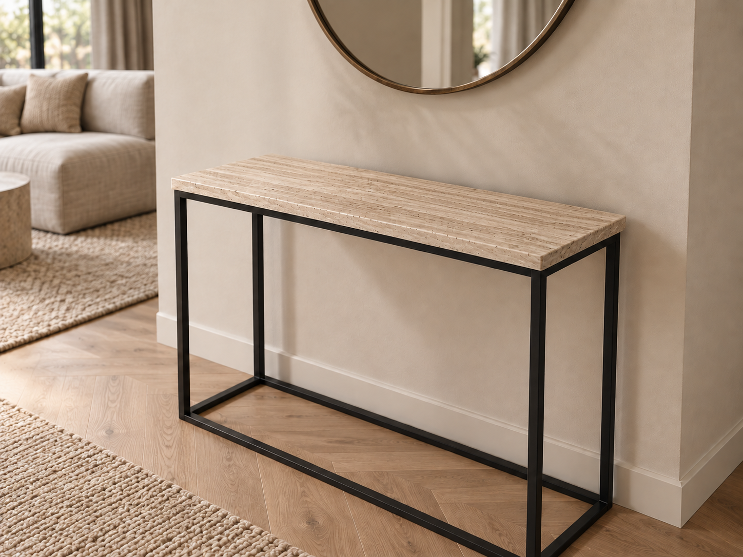 Travertin Sidetable